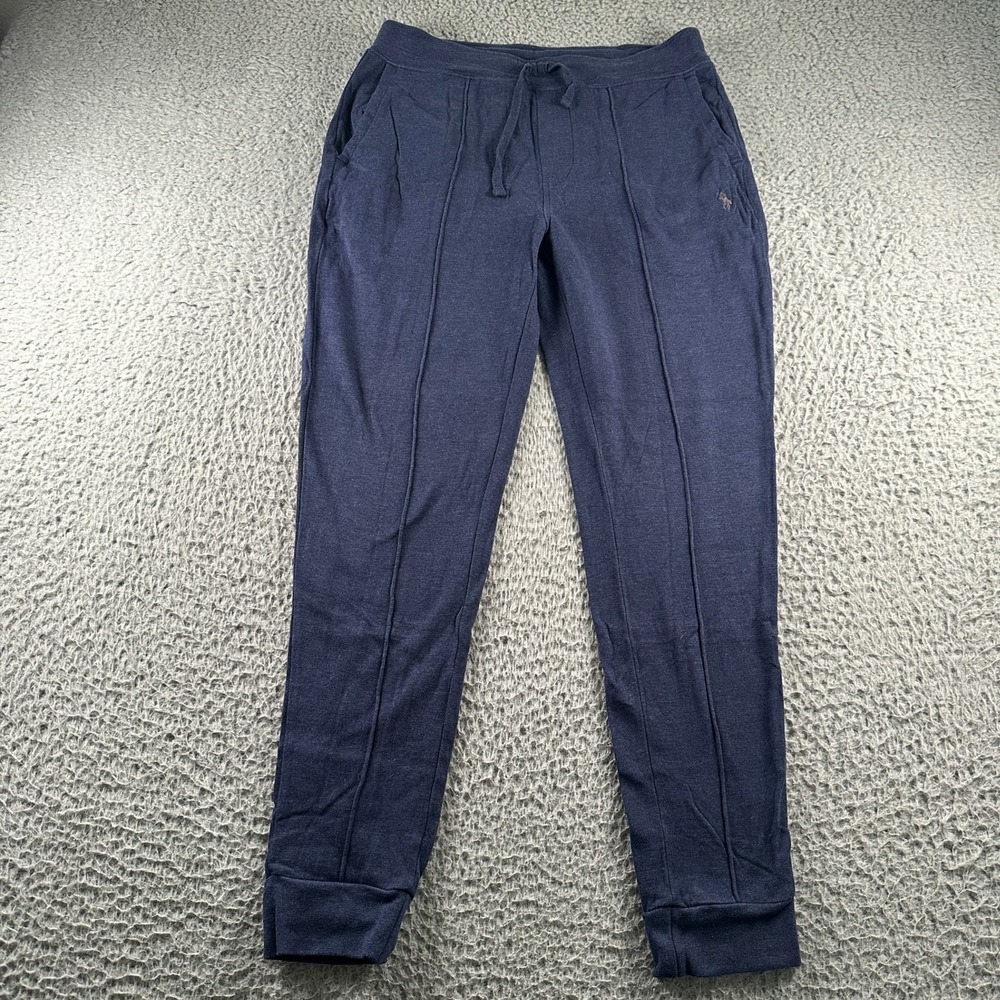 Polo Ralph Lauren Sweatpants Mens S Navy Drawstring Loungewear Workout